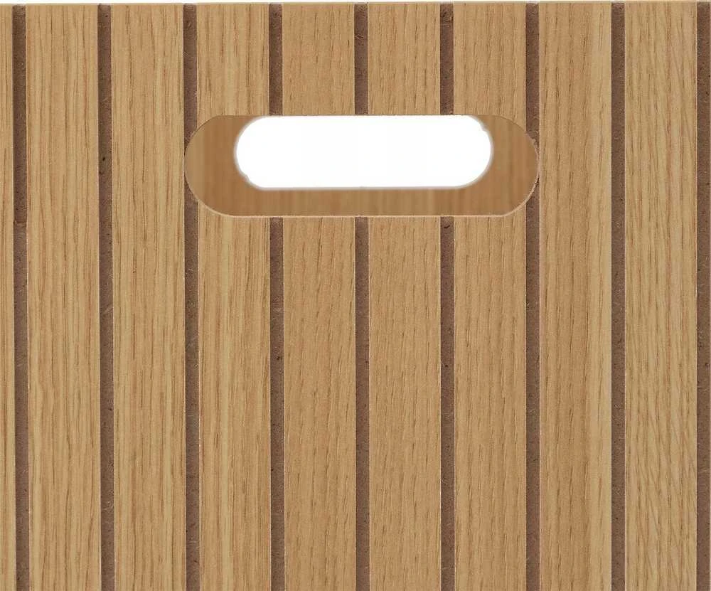5five Simply Smart MDF krepšelis su rankenomis TASSO, 31 x 31 cm