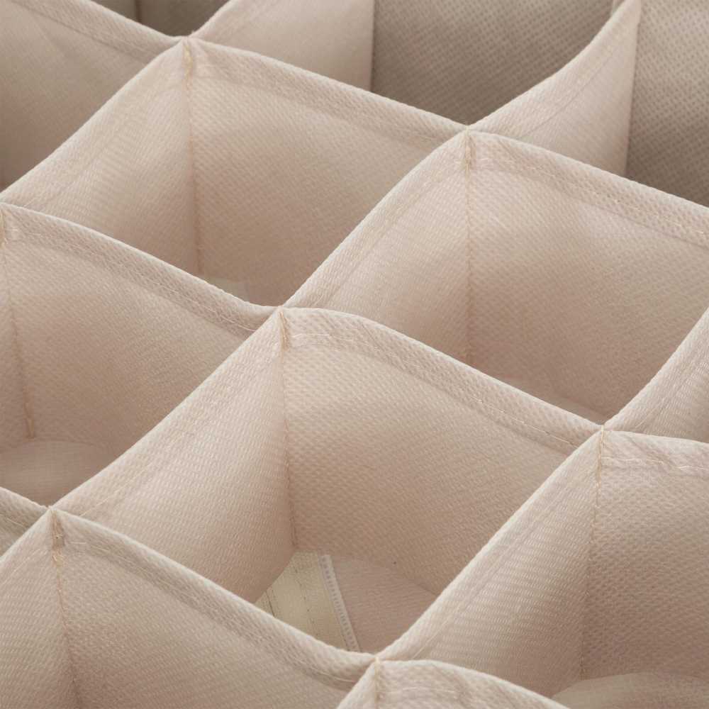 5five Simply Smart Stalčių organizatorius DRESSY, 16 skyrių, 31 x 31 cm