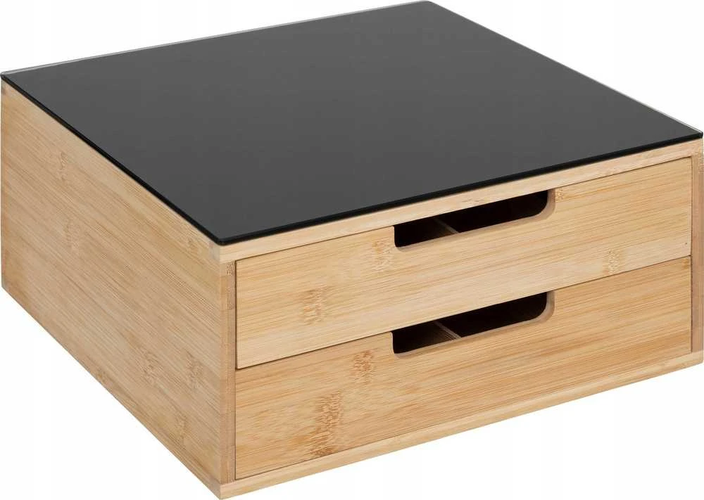 5five Simply Smart Bamboo Juoda bambuko kavos kapsulės talpykla