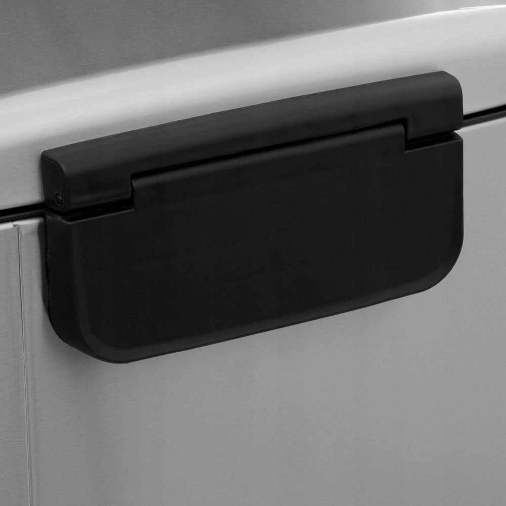 5five Simply Smart Steel Erdvi šiukšliadėžė, nerūdijančio plieno, 50 l