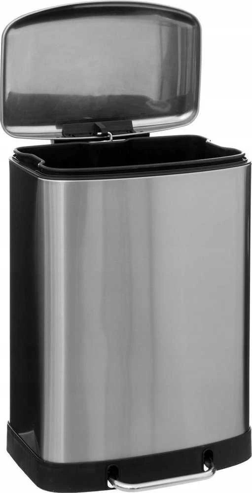 5five Simply Smart Steel Erdvi šiukšliadėžė, nerūdijančio plieno, 50 l