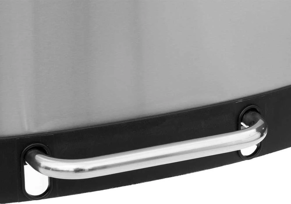 5five Simply Smart Steel Erdvi šiukšliadėžė, nerūdijančio plieno, 50 l