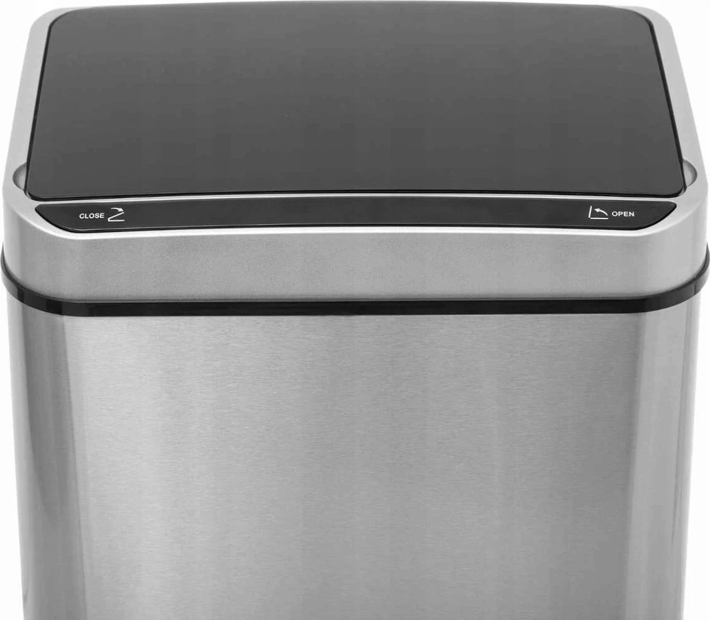 5five Simply Smart Steel Automatinė šiukšlių dėžė 40L, nerūdijančio plieno, sidabro