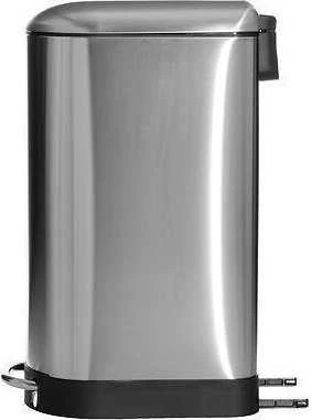5five Simply Smart Steel Ariane siaura šiukšlių dėžė, nerūdijančio plieno, su pedalu, 30 l