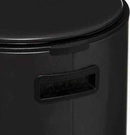 5five Simply Smart Metalinė šiukšliadėžė DELTA, su kvapų neutralizatoriumi, 30 l