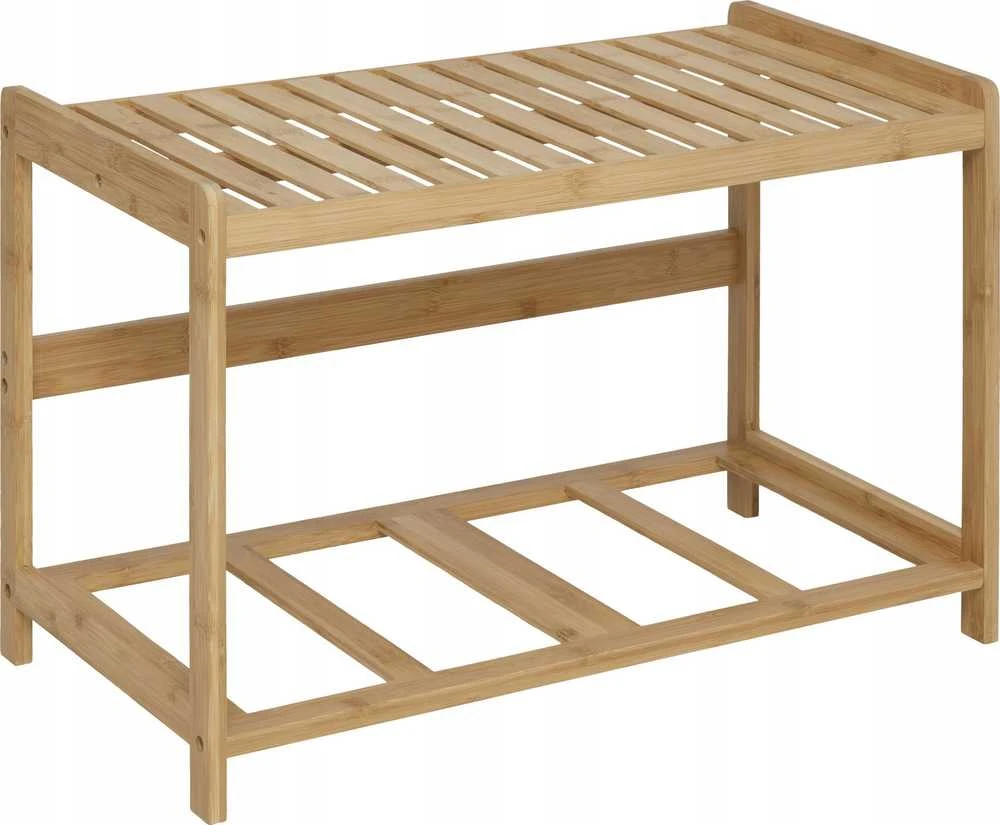 5five Simply Smart Bench TIDY BOX vonios suoliukas, 2 talpyklos, 66,8 x 44 x 35 cm