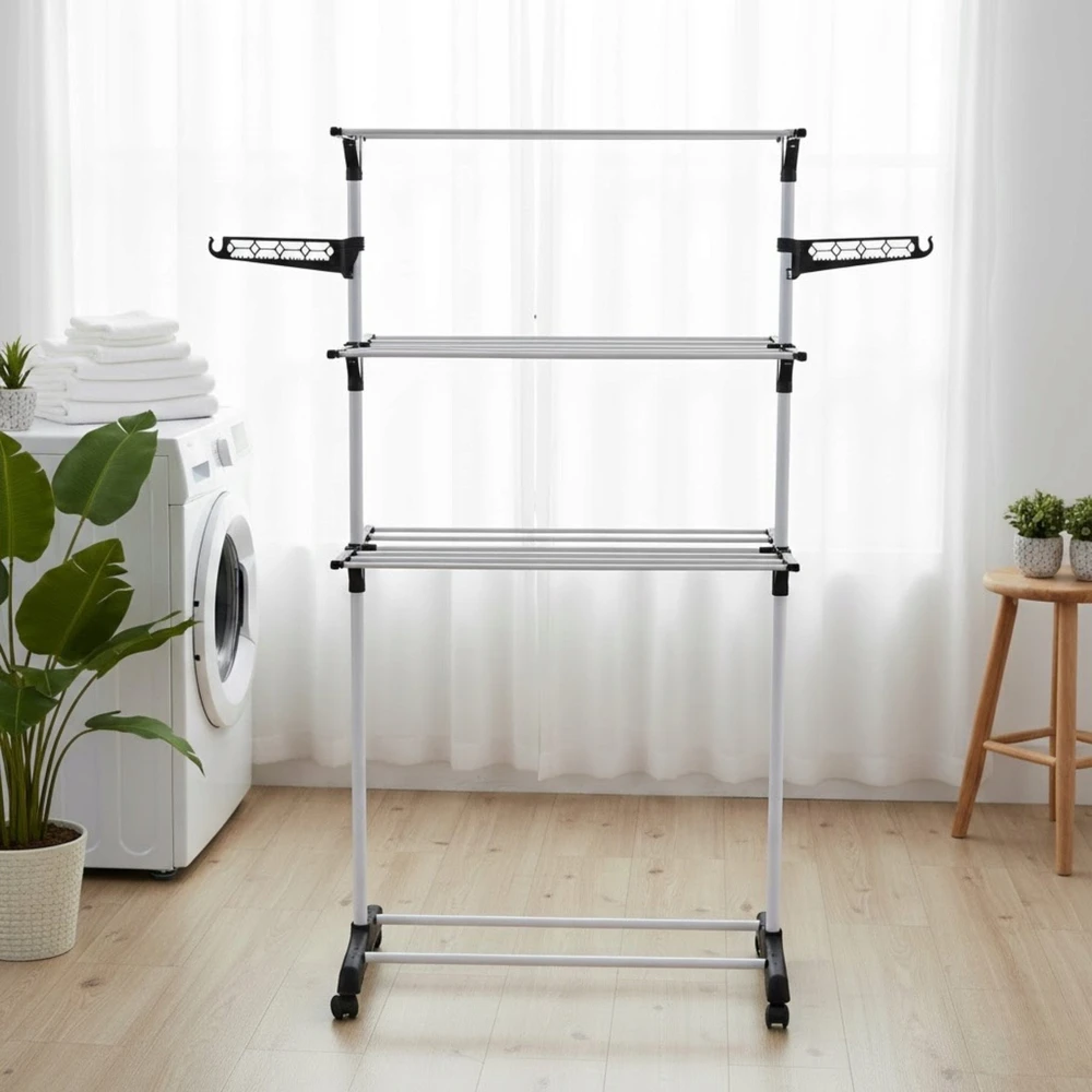 5five Simply Smart Skalbinių džiovintuvas 5five Vertikalus skalbinių džiovintuvas su vieta pakaboms, 160 cm, ALTO