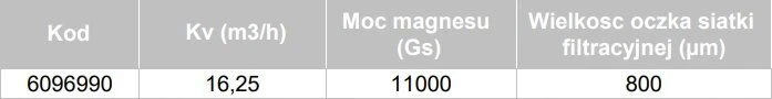 6096990 / VALVEX / MAGNETYZER / SEPARATOR ZANIECZYSZCZEŃ H-PURE GZ 5/4''