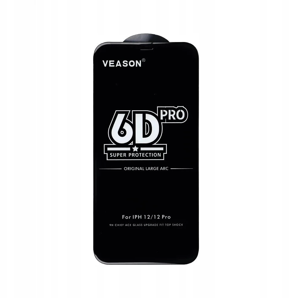 6D Pro Veason Glass - skirtas Samsung Galaxy S22 / S23 juodas
