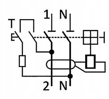 6kA 2P 25A 30mA diferencialinis automatinis jungiklis, tipas: AC GACIA PR8NM 2P 25A 30MA AC