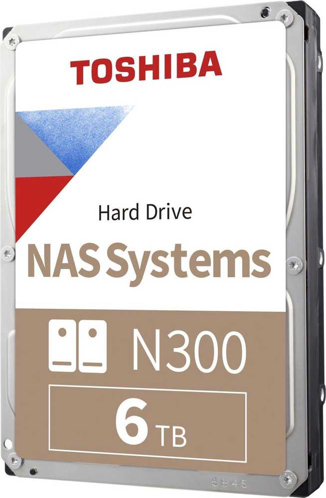 „Toshiba“ kietasis diskas | N300 NAS | 7200 aps./min. | 6000 GB
