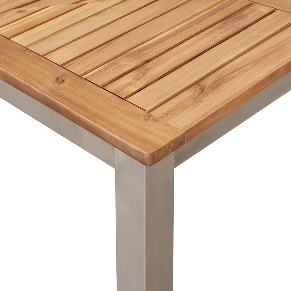 Lauko valgomojo komplektas 7 vnt. 150 x 90 x 75 cm