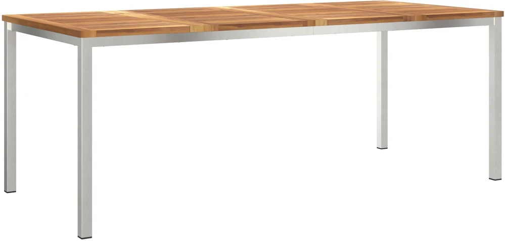Lauko valgomojo komplektas 7 vnt. 200 x 90 x 75 cm