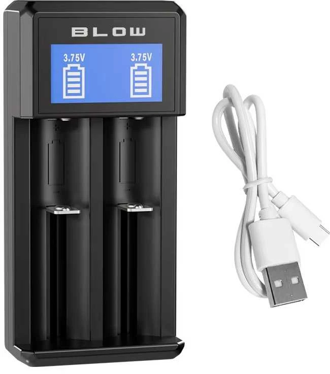 BLOW XN-109 18650 AA ir AAA akumuliatorių įkroviklis