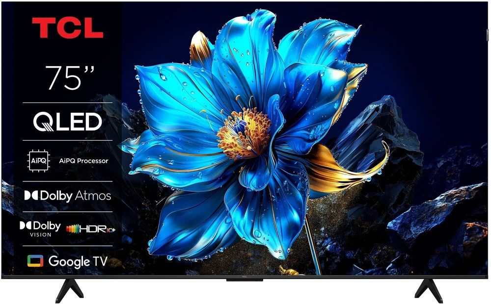 TCL P79K 75P79K televizorius 190,5 cm (75") 4K „Ultra HD“ išmanusis televizorius „Wi-Fi“ metalinis 450 cd/m²