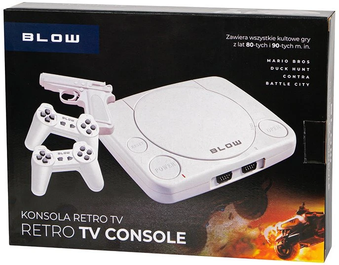BLOW retro žaidimų konsolė su