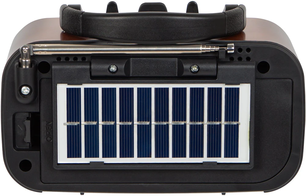 Nešiojamasis analoginis AM/FM radijas BT BLOW RA16 saulės energija