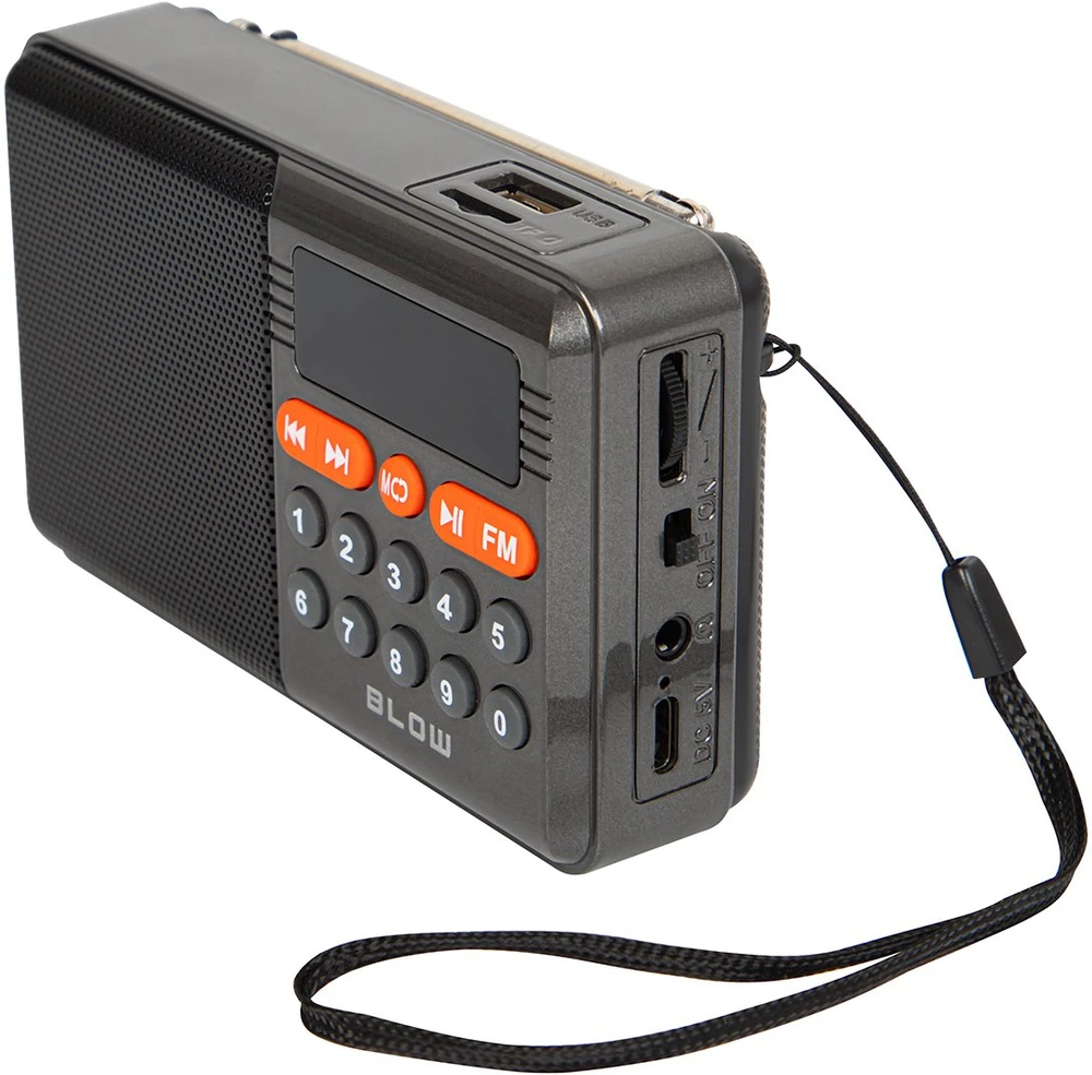 Nešiojamasis analoginis AM/FM radijas BT BLOW RA18