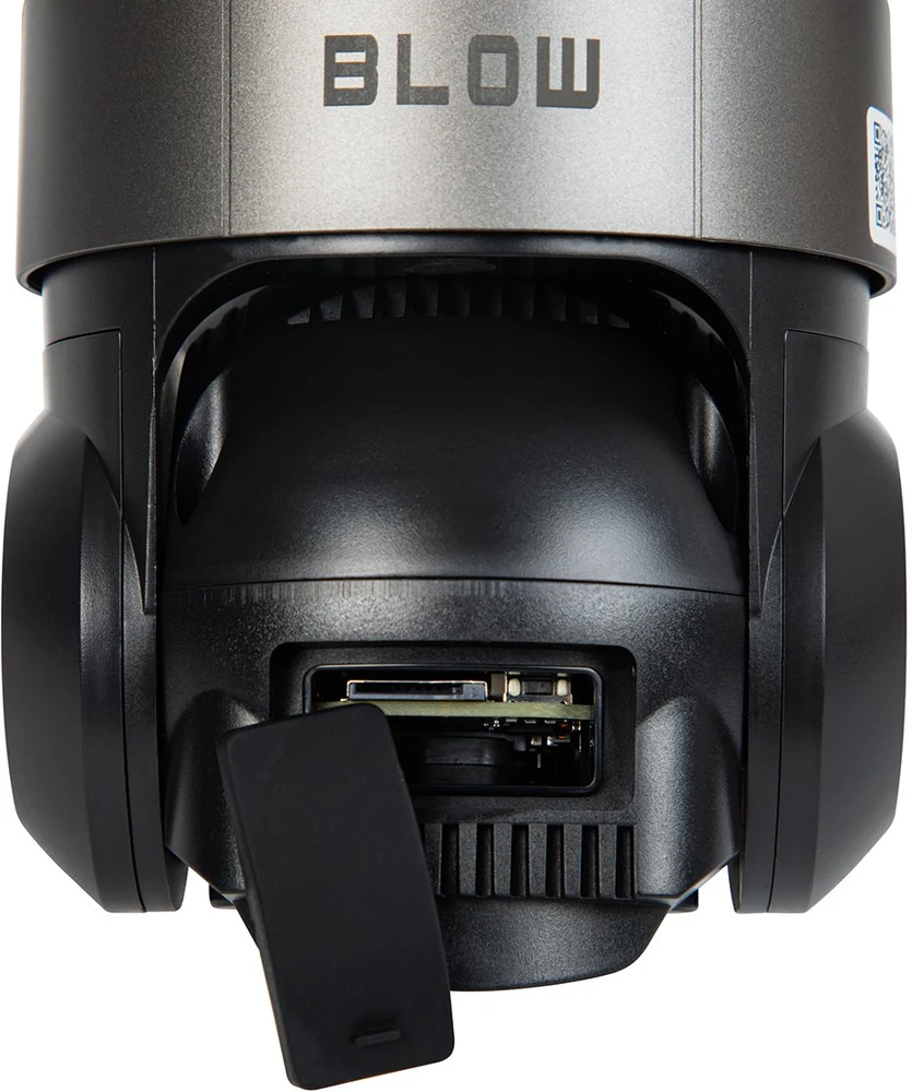BLOW WiFi kamera su 3 objektyvais, 6MP, V380, juoda