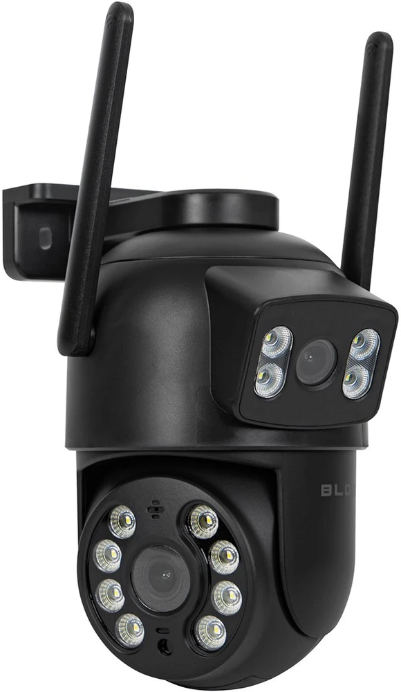 BLOW WiFi dviejų objektyvų 6MP kamera I-305 ICSEE juoda