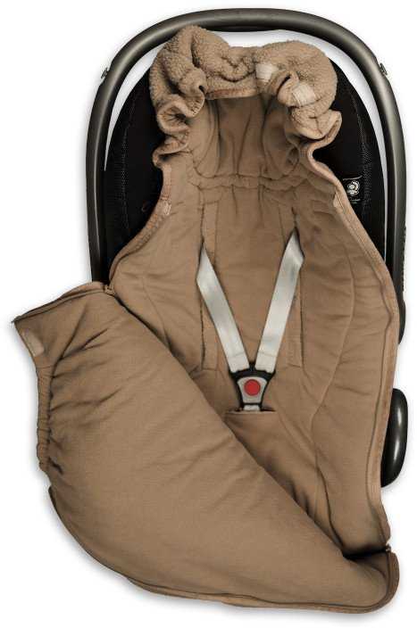 LODGER Lodger Mini BunkerTeddy all-season sleeping bag for car seats rusvai gelsvas BKM 630