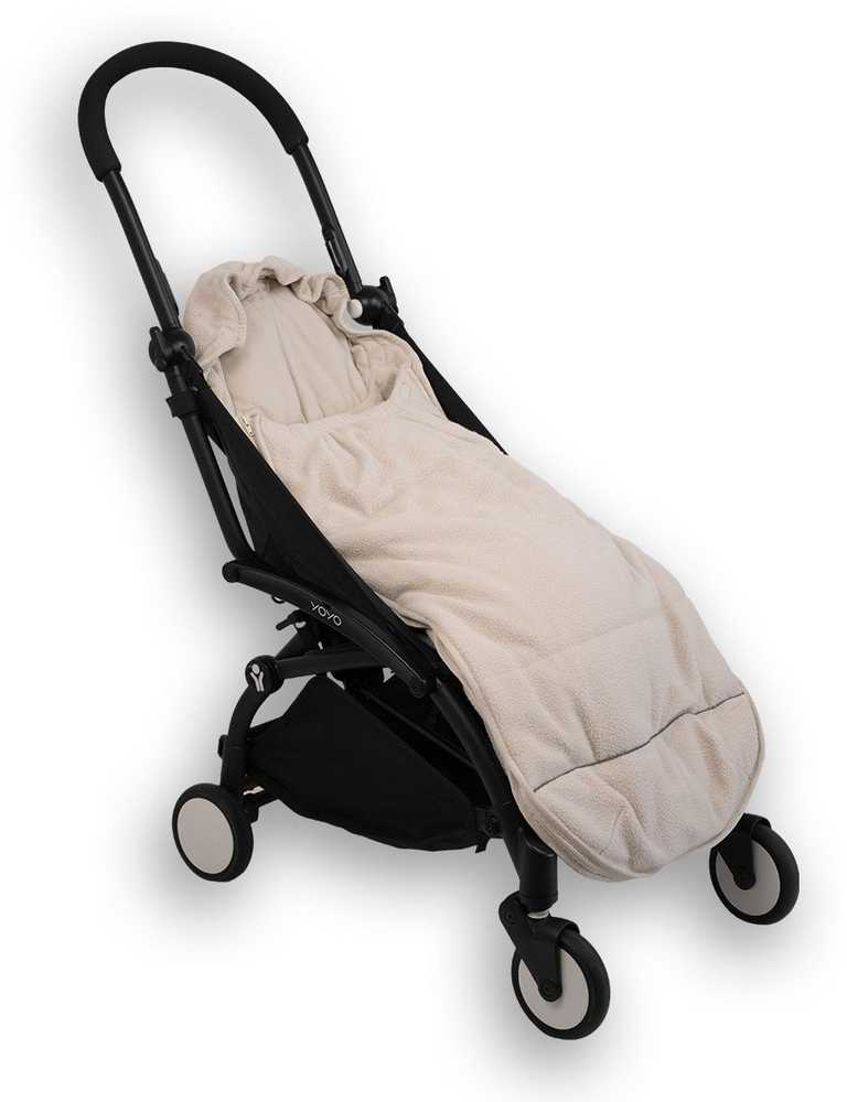LODGER Lodger Mini BunkerTeddy all-season sleeping bag for car seats Birch BKM 599