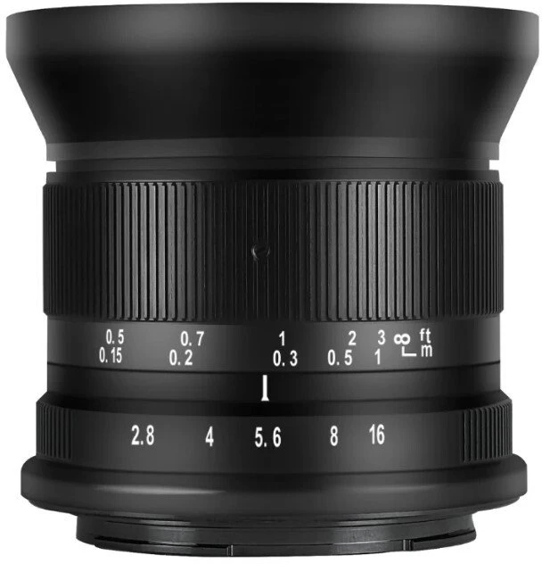 Objektyvas Platus kampas - 7Artisans 12mm F2.8 II M43 (F2.8, 12mm, Micro Four Thirds)