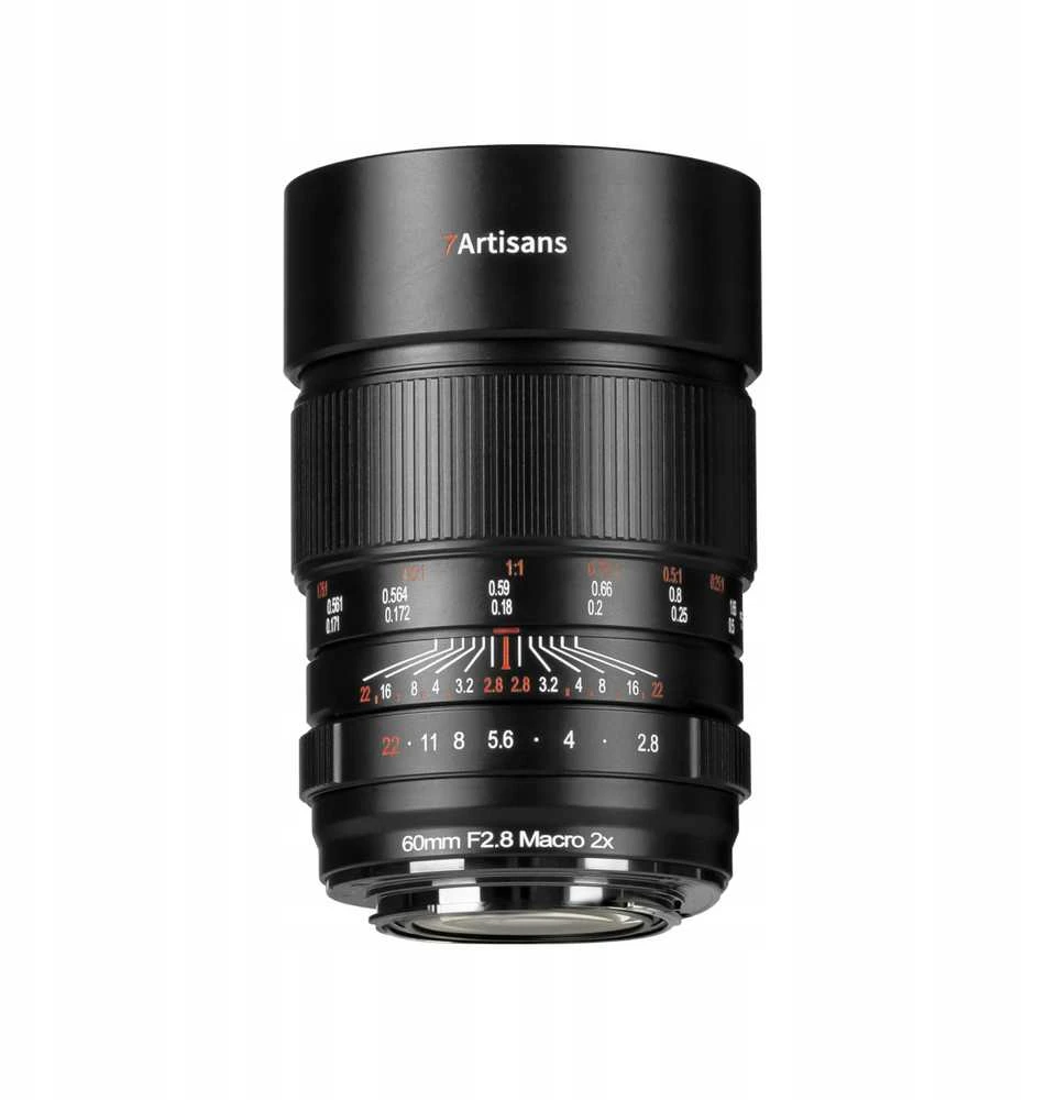 Objektyvas – 7Artisans 60mm F2.8 Macro 2x Sony E