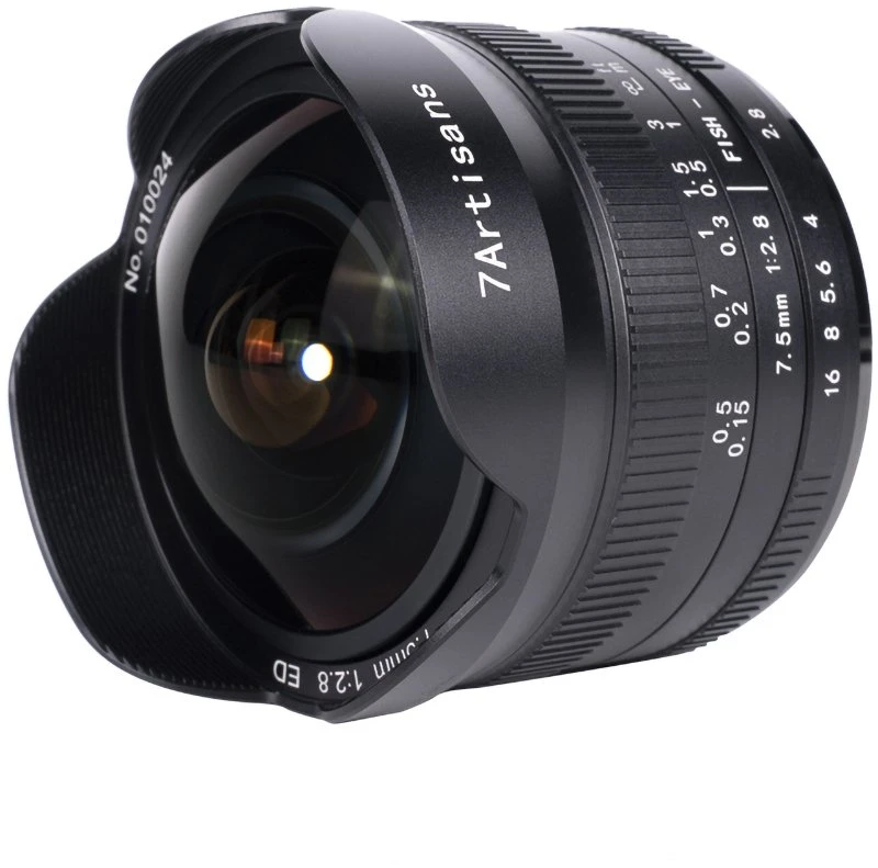 Objektyvas 7Artisans 7.5mm F2.8 II Sony E