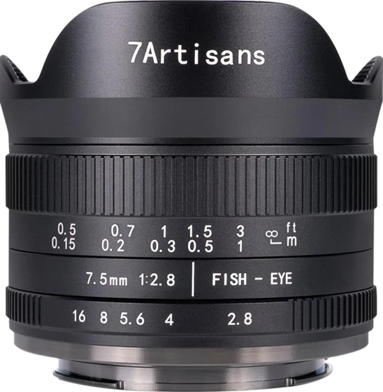 Objektyvas 7Artisans 7.5mm F2.8 II Sony E