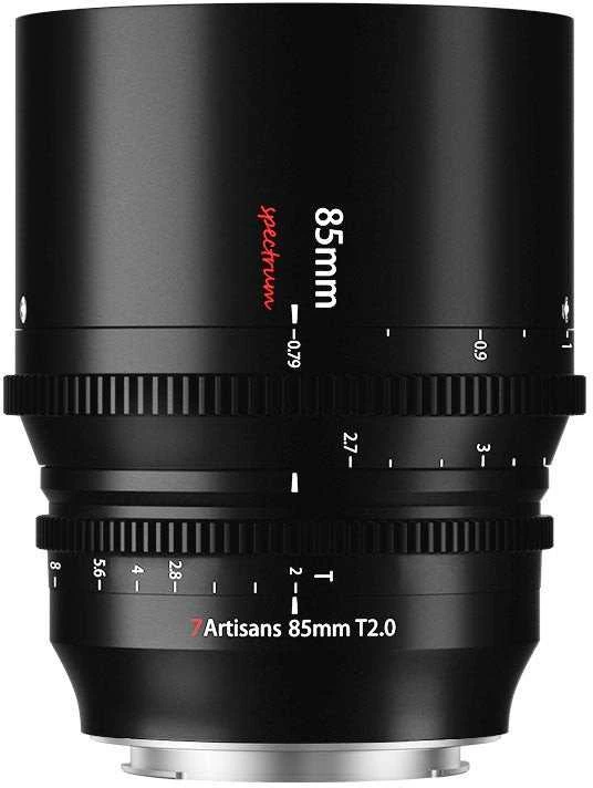 Objektyvas - 7Artisans SPECTRUM 85mm T2.0 Canon EOS R