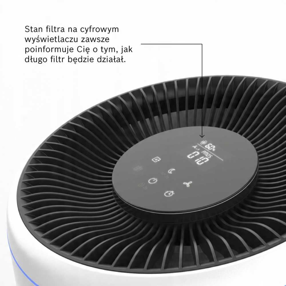 Drėkintuvas Bosch „Air 2000“ filtro pakaitinis filtras (7733702201)
