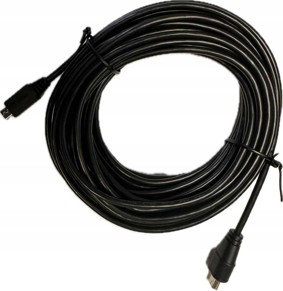 8 metrų USB laidas, skirtas Mio MiVue E60 galinei kamerai prijungti
