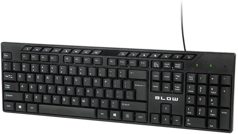 Klaviatūra BLOW KP-122 USB, juoda