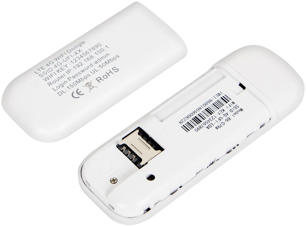 LTE 4G USB WiFi BLOW modemas SIM kortelei