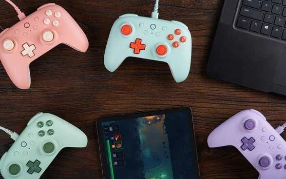 8BitDo Ultimate 2C Laidinis pultelis | Persikinis