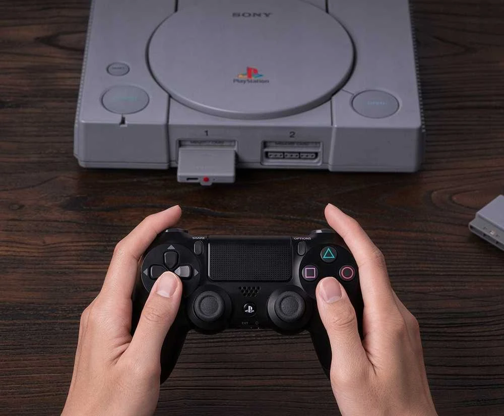 8BitDo retro imtuvas PS1/PS2