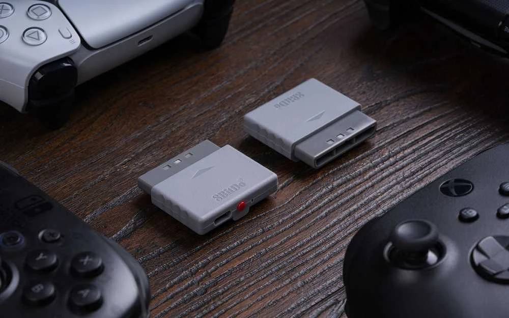 8BitDo retro imtuvas PS1/PS2