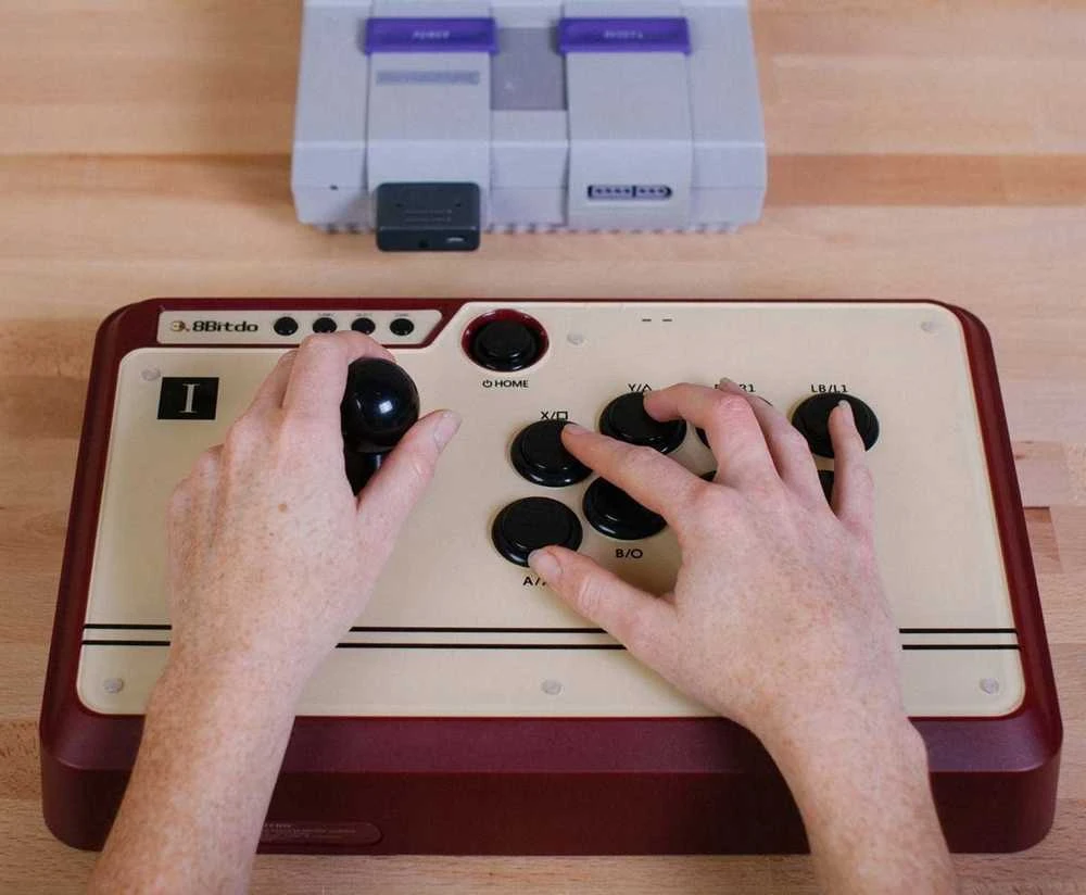 8BitDo retro imtuvas PS1/PS2