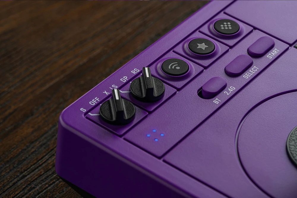 8BitDo Arcade Stick valdymo pultas violetinis (RET00940)
