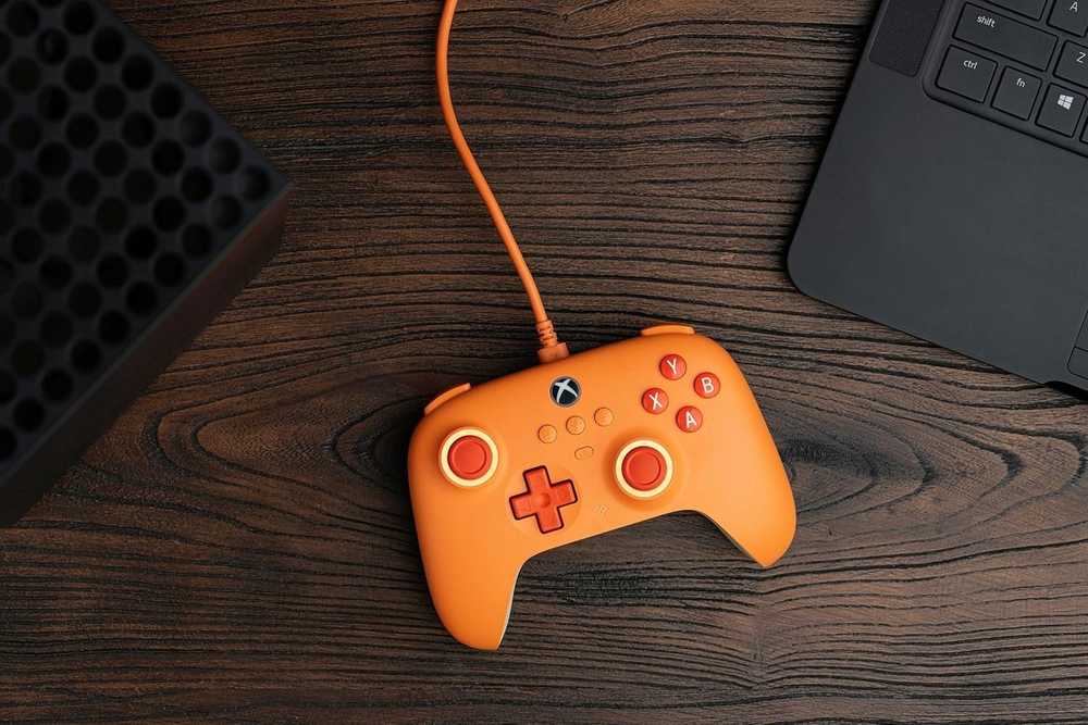 8BitDo Ultimate C“ laidinis ‚XBOX‘ valdiklis | oranžinė