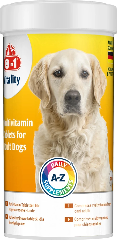 8in1 8IN1 Vitality multivitaminai suaugusiems šunims 70 tb