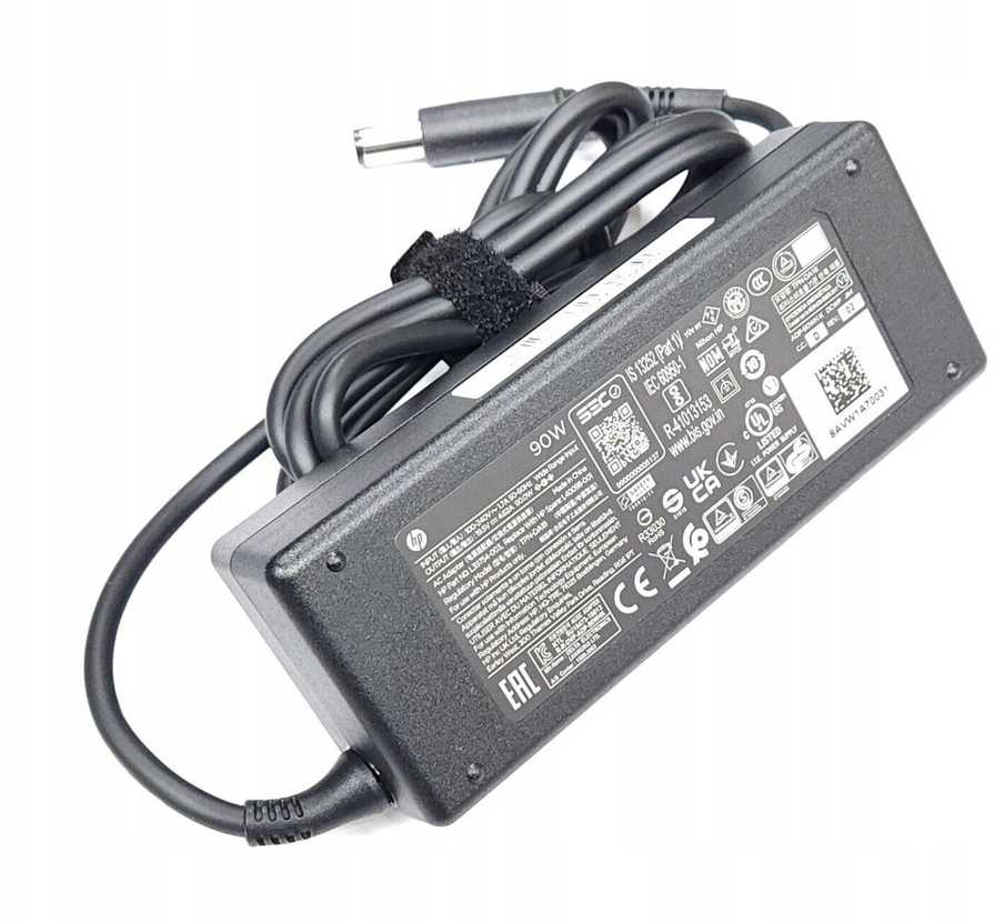 Hewlett Packard (HP) Nešiojamojo kompiuterio maitinimo adapteris HP 90 W, (L40098-001)