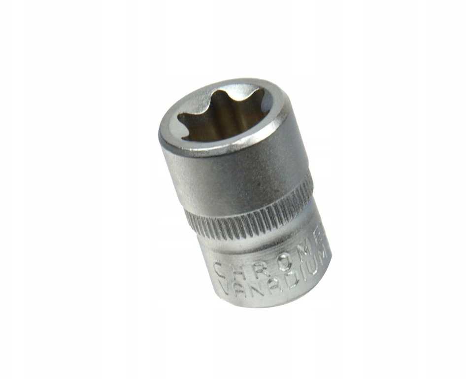 Geko 9el.kpl.nasadek torx E5-16,1/4&3/8''GEKO (50)