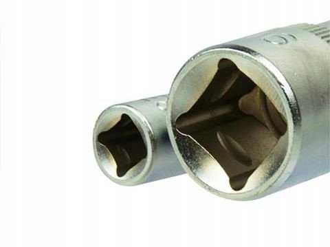 Geko 9el.kpl.nasadek torx E5-16,1/4&3/8''GEKO (50)