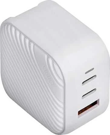 UNIQ Verge Pro Charger 66W Gan USB-C cloud baltos spalvos