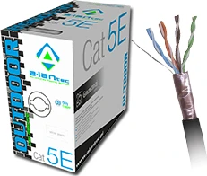 Tinklo Kabelis - Alantec KIF5OUT305, Juodas 305 m Cat5e F/UTP (FTP)