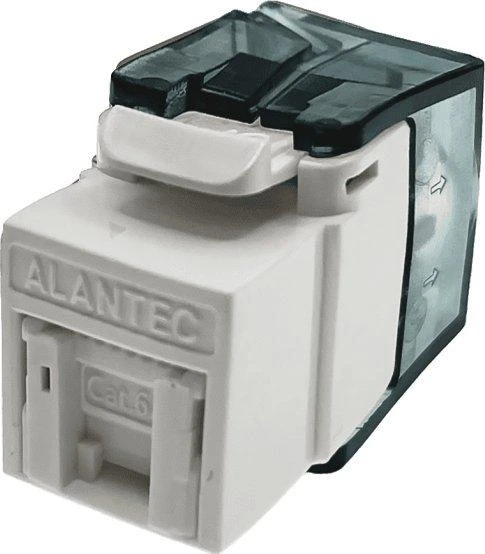 Jungtis - Alantec MB003-1 RJ45 Moteriška Tiesi 1.5A Balta/Žalia