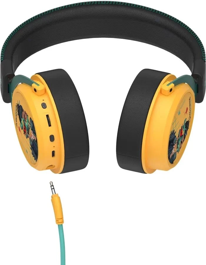 Ausinės A4Tech Bloody MR595 BT5.3+2,4G+laidinis „Renegade Sunset“