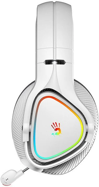 Ausinės A4Tech Bloody MR710 BT5.3+2.4G+su laidu pilka